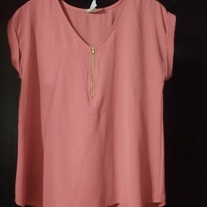 Pink blouse